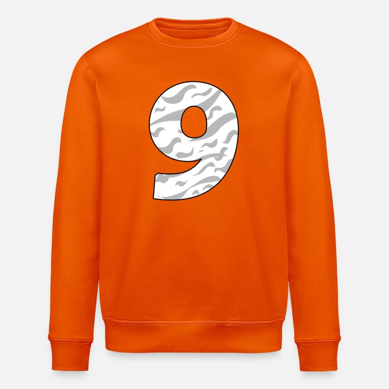 NEUN - 9 - Stanley/Stella Unisex Bio-Sweatshirt ROLLER - Tieforange