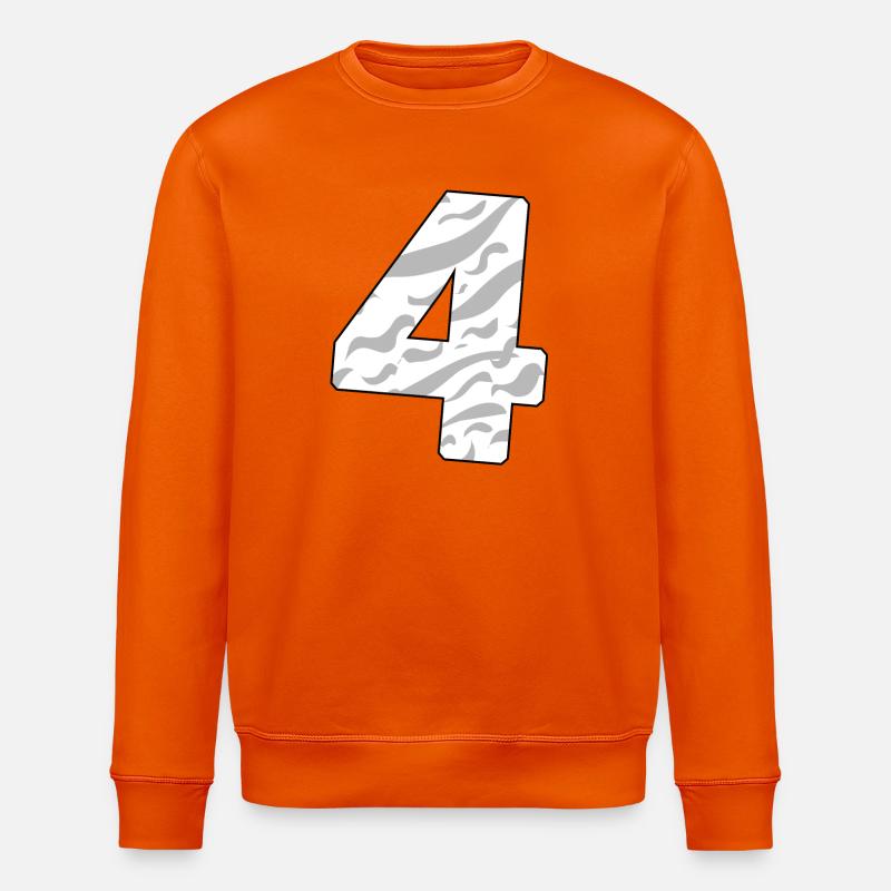 4 - Stanley/Stella ROLLER Unisex Organic Sweatshirt - bright orange