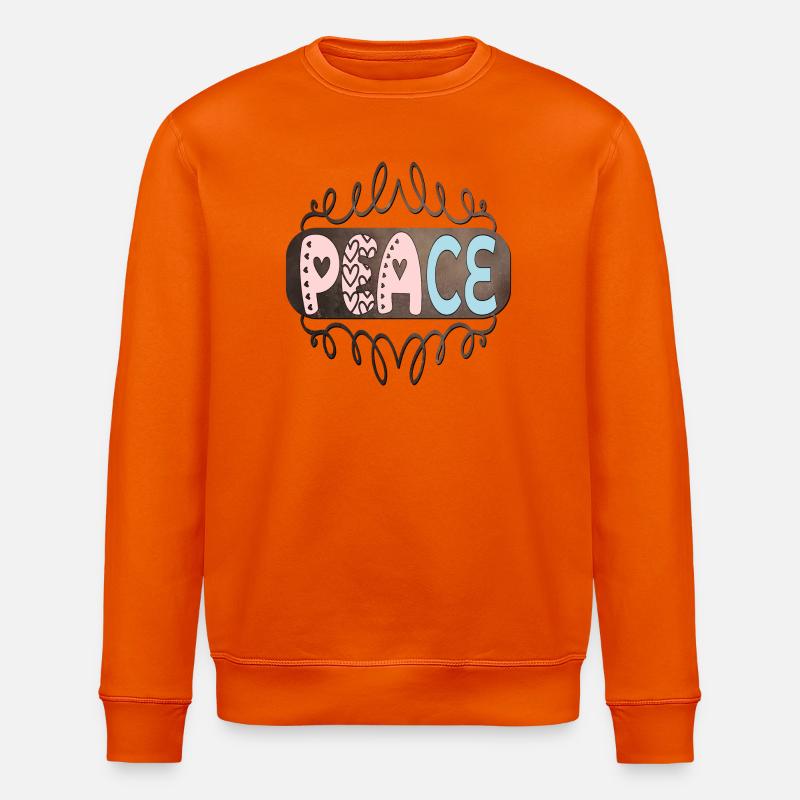 Friede - Stanley/Stella Unisex Bio-Sweatshirt ROLLER - Tieforange