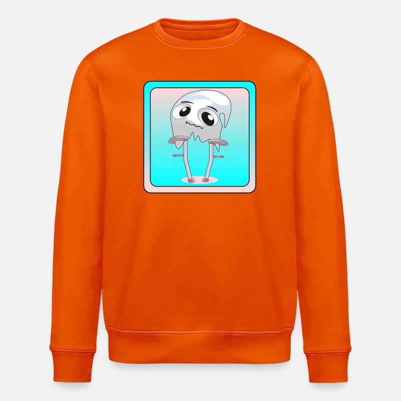 ESPRITS AVEC BÉQUILLES - MARCHEUR - GUÉRISON - Sweat bio ROLLER Stanley/Stella Unisexe - orange profond