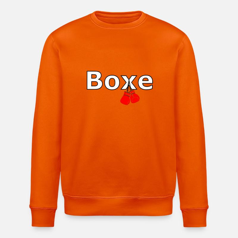 Boxe - Sweat bio ROLLER Stanley/Stella Unisexe - orange profond