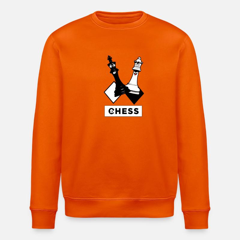 Chess - Sweat bio ROLLER Stanley/Stella Unisexe - orange profond