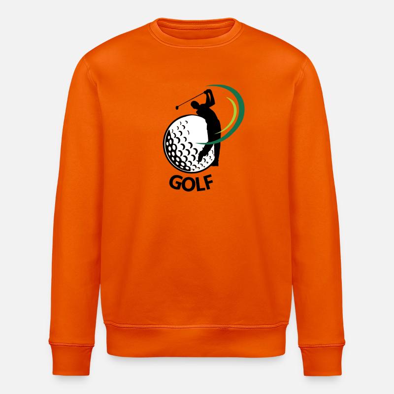 Golf - Stanley/Stella Unisex Bio-Sweatshirt ROLLER - Tieforange