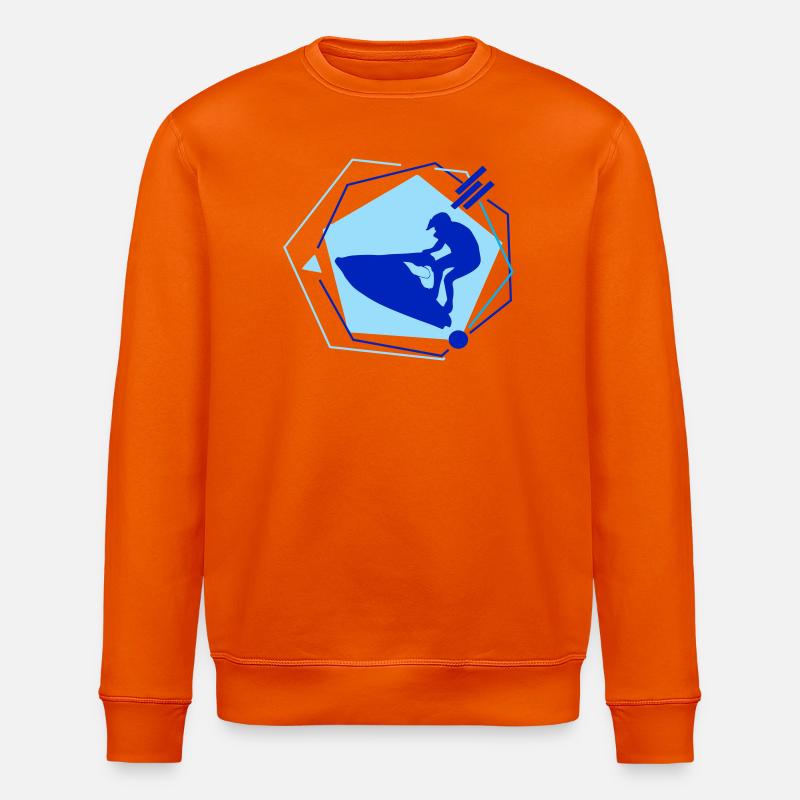 Jetski - Stanley/Stella Unisex Bio-Sweatshirt ROLLER - Tieforange