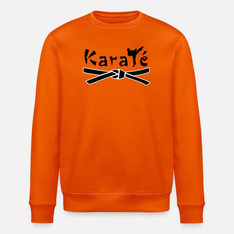 Karaté - Sweat bio ROLLER Stanley/Stella Unisexe - orange profond