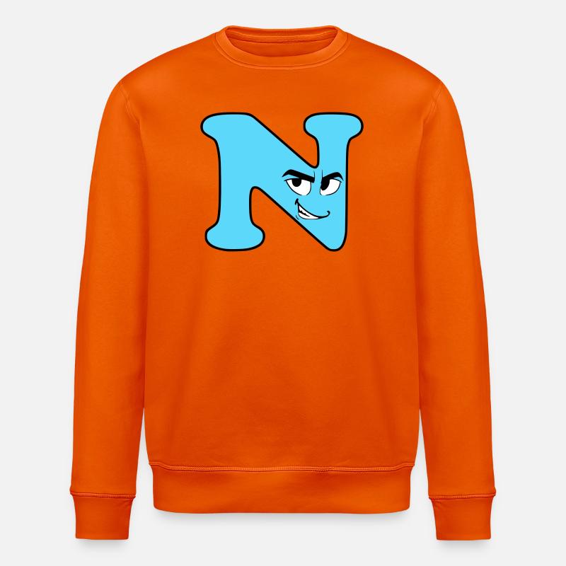 N - Stanley/Stella Unisex Bio-Sweatshirt ROLLER - Tieforange