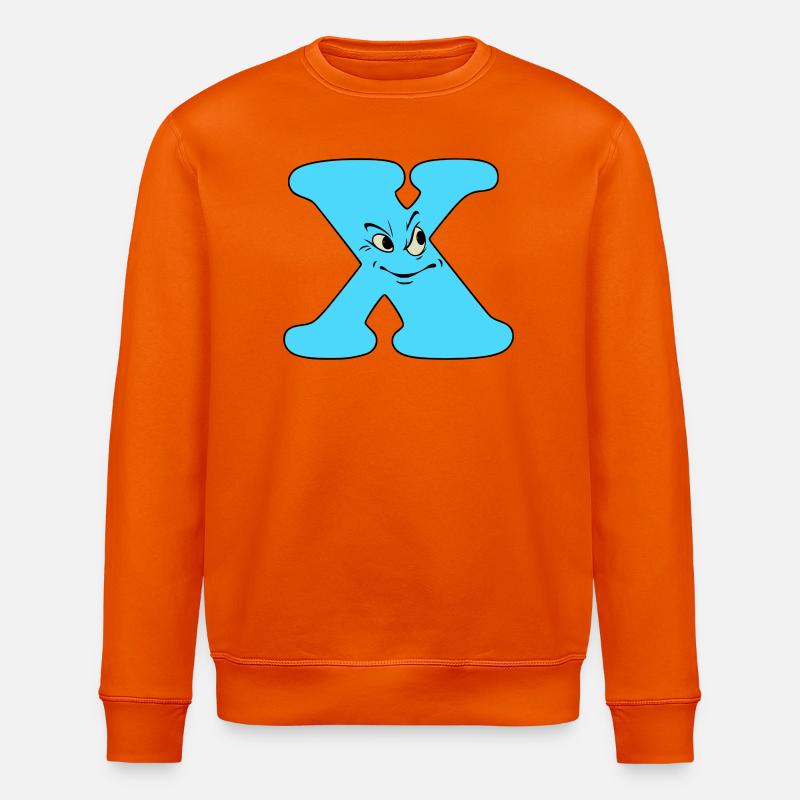 X - Stanley/Stella ROLLER Unisex Organic Sweatshirt - bright orange