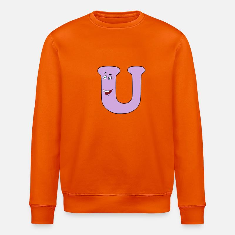 U - Stanley/Stella Unisex Bio-Sweatshirt ROLLER - Tieforange