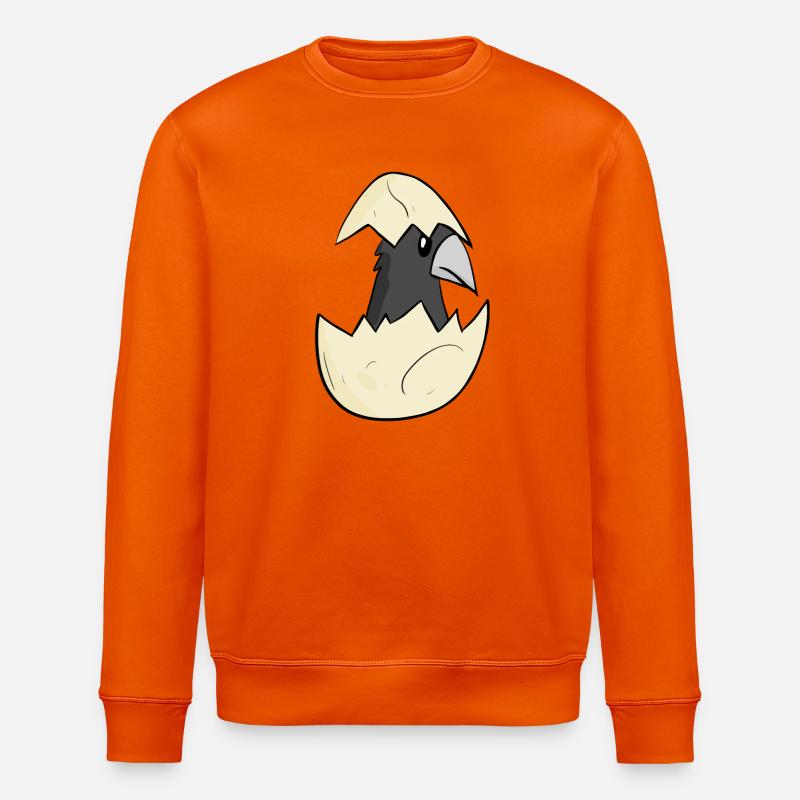 Bébé corbeau - Sweat bio ROLLER Stanley/Stella Unisexe - orange profond