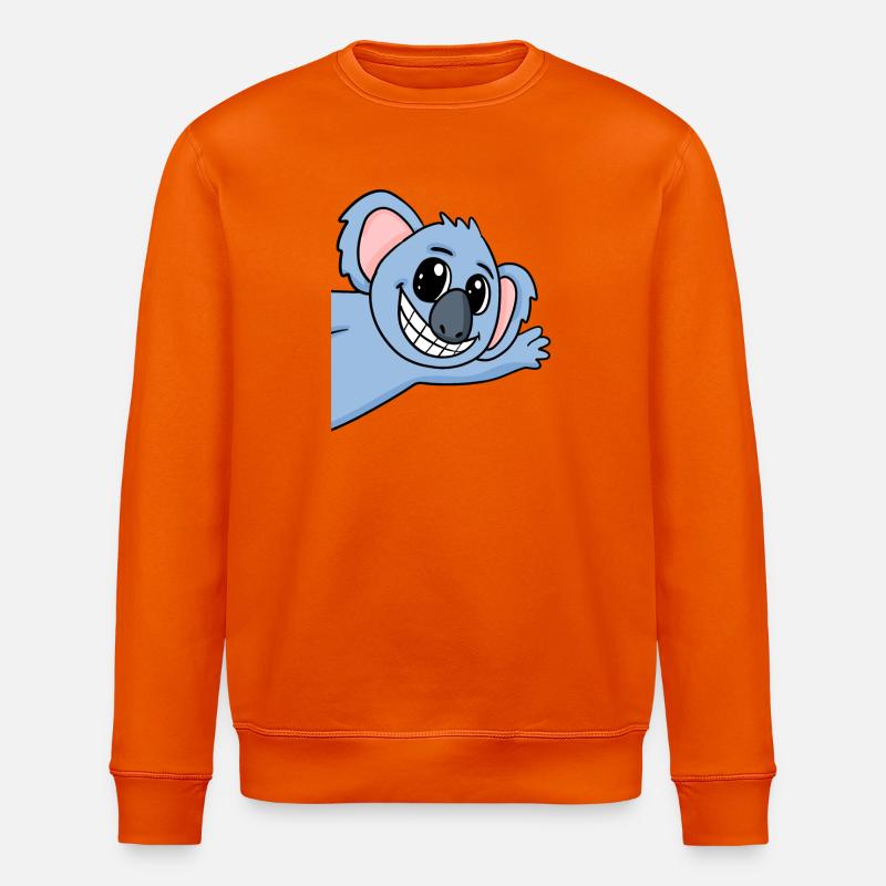 Koala Salutation Salutation Koala Bear - Sweat bio ROLLER Stanley/Stella Unisexe - orange profond