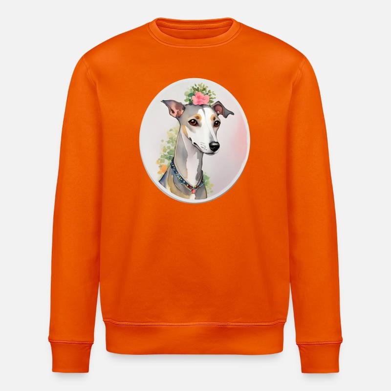 Whippet - Stanley/Stella Unisex Bio-Sweatshirt ROLLER - Tieforange