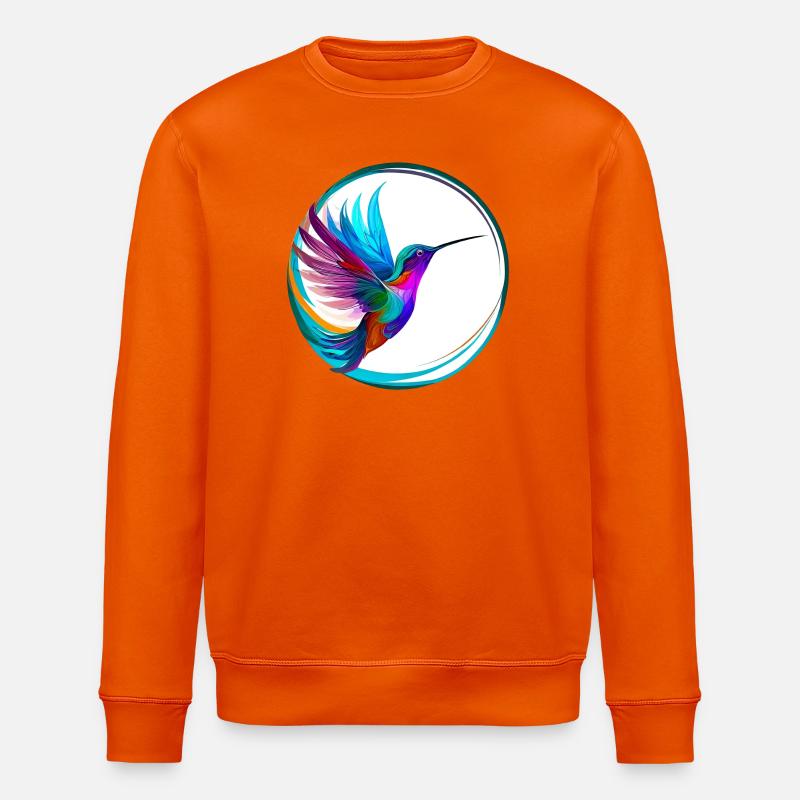 Colibri - Sweat bio ROLLER Stanley/Stella Unisexe - orange profond