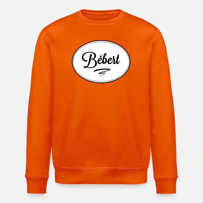 Bébert - Sweat bio ROLLER Stanley/Stella Unisexe - orange profond