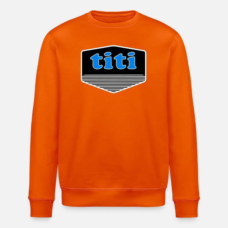 Springaffe - Stanley/Stella Unisex Bio-Sweatshirt ROLLER - Tieforange