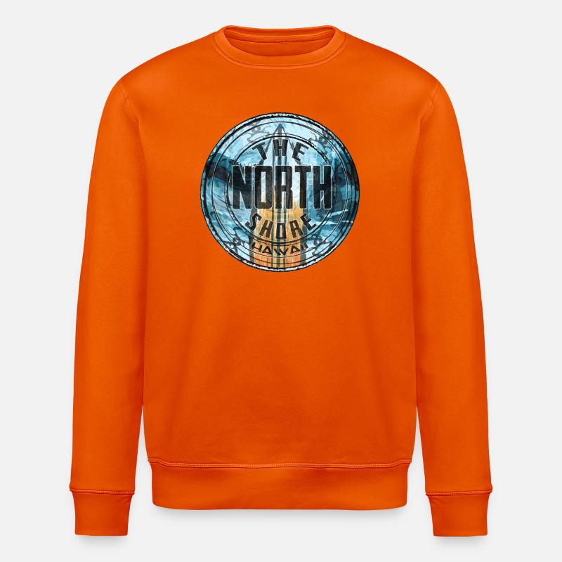 Northshore Hawaii - Stanley/Stella Unisex Bio-Sweatshirt ROLLER - Tieforange