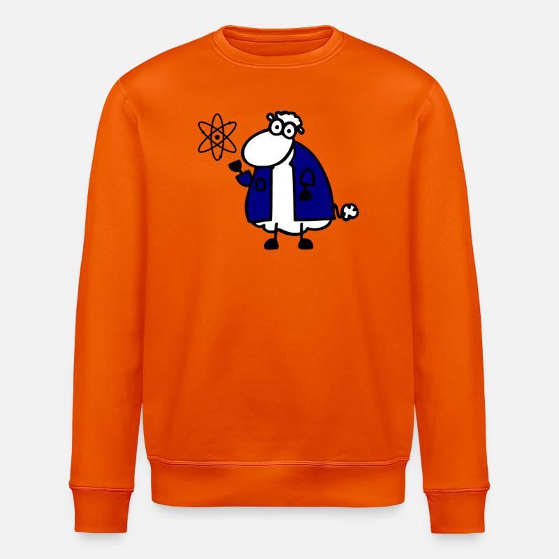 Physics - Stanley/Stella ROLLER Unisex Organic Sweatshirt - bright orange