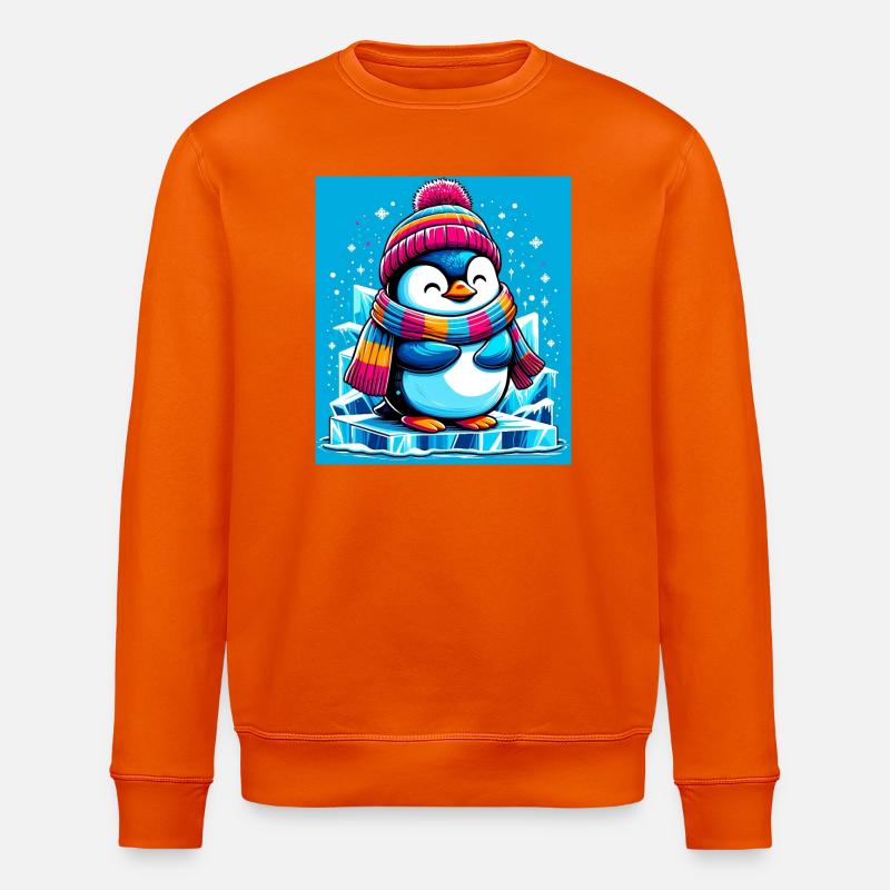 Pinguin - Stanley/Stella Unisex Bio-Sweatshirt ROLLER - Tieforange