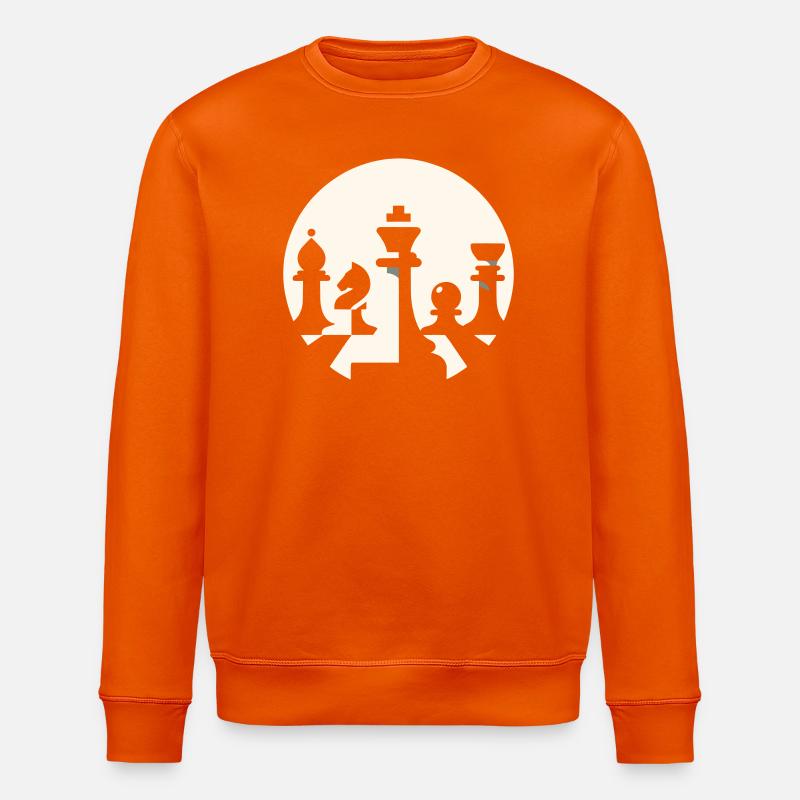 Résumé d’échecs - Sweat bio ROLLER Stanley/Stella Unisexe - orange profond