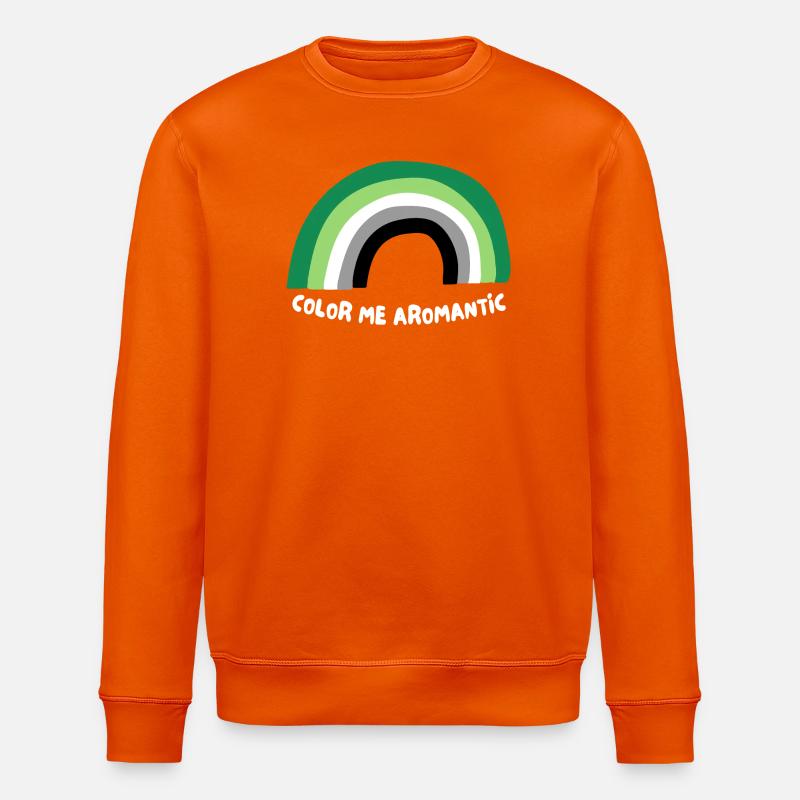 Malen Sie mich Aromantisch - Stanley/Stella Unisex Bio-Sweatshirt ROLLER - Tieforange