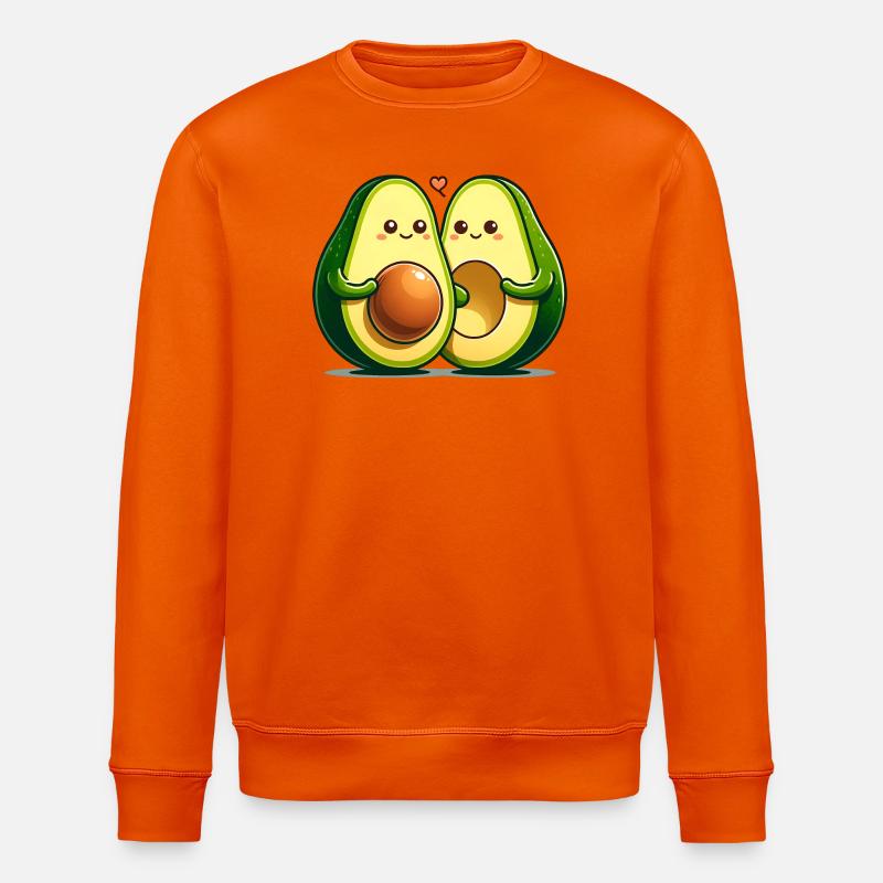 Avocado-Paar - Stanley/Stella Unisex Bio-Sweatshirt ROLLER - Tieforange