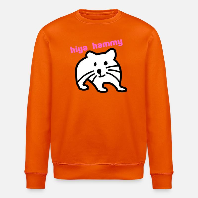 hiya hammy - Stanley/Stella ROLLER Unisex Organic Sweatshirt - bright orange