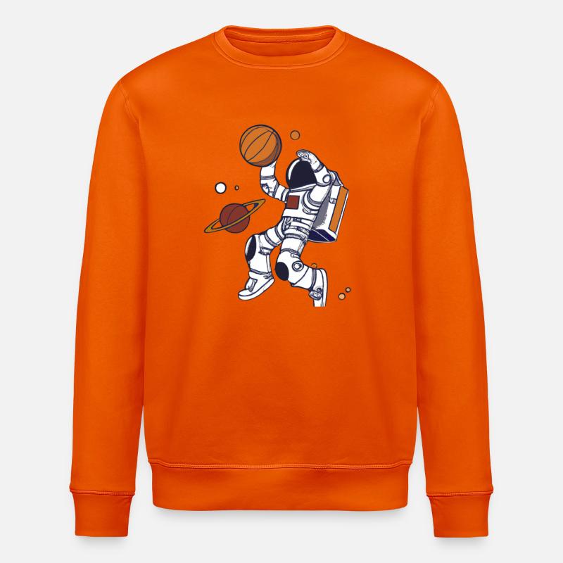 Astronaute Dunk Planète - Sweat bio ROLLER Stanley/Stella Unisexe - orange profond