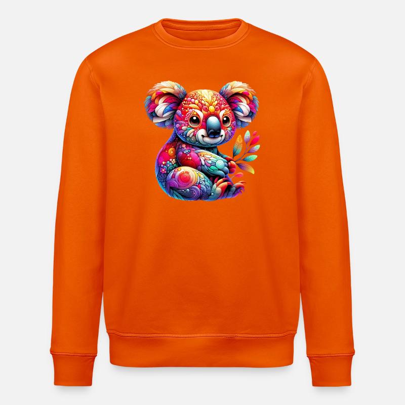 Koala - Sweat bio ROLLER Stanley/Stella Unisexe - orange profond