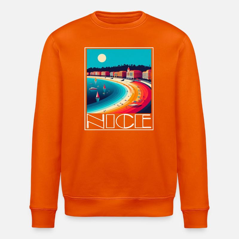 NETT - Stanley/Stella Unisex Bio-Sweatshirt ROLLER - Tieforange