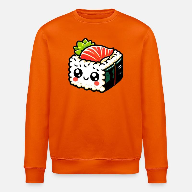Sushi - Stanley/Stella Unisex Bio-Sweatshirt ROLLER - Tieforange