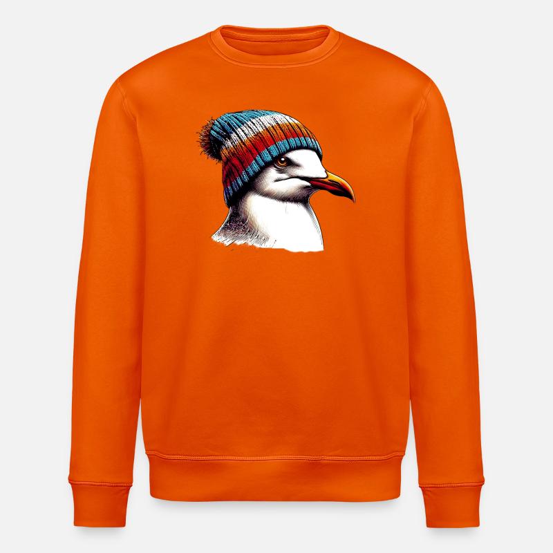 Möwe - Stanley/Stella Unisex Bio-Sweatshirt ROLLER - Tieforange