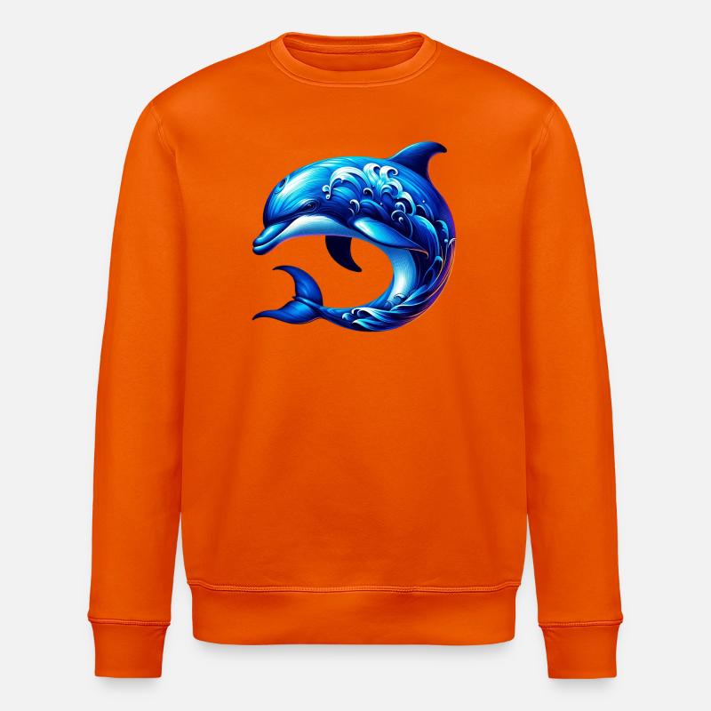 Delfin - Stanley/Stella Unisex Bio-Sweatshirt ROLLER - Tieforange