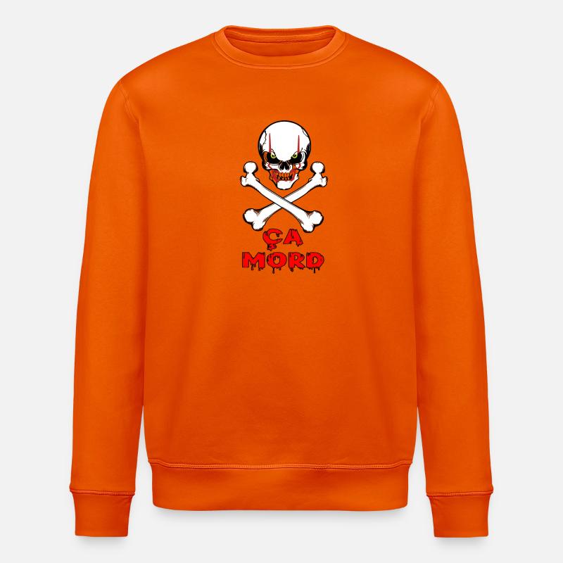 It bites - Stanley/Stella ROLLER Unisex Organic Sweatshirt - bright orange