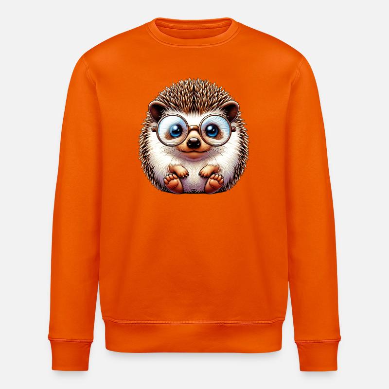 Igel - Stanley/Stella Unisex Bio-Sweatshirt ROLLER - Tieforange