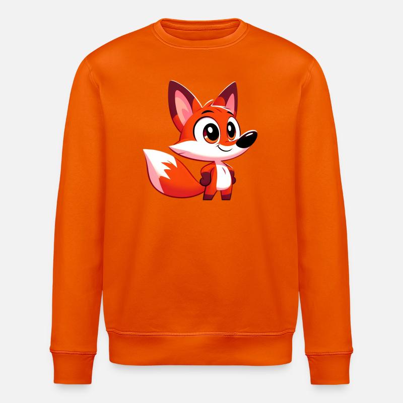 Fuchs - Stanley/Stella Unisex Bio-Sweatshirt ROLLER - Tieforange