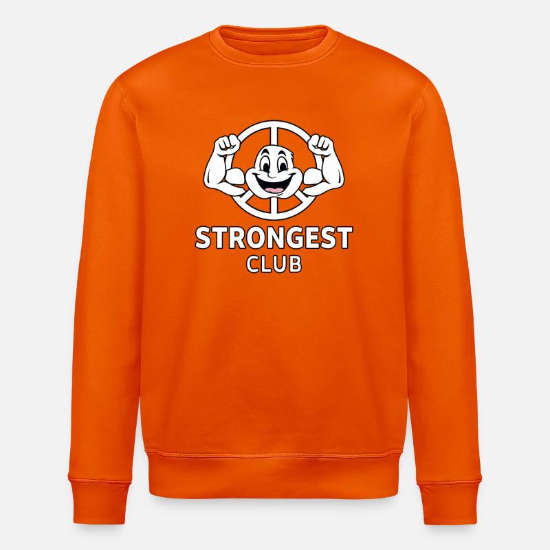 Friedensbewegung - Stanley/Stella Unisex Bio-Sweatshirt ROLLER - Tieforange