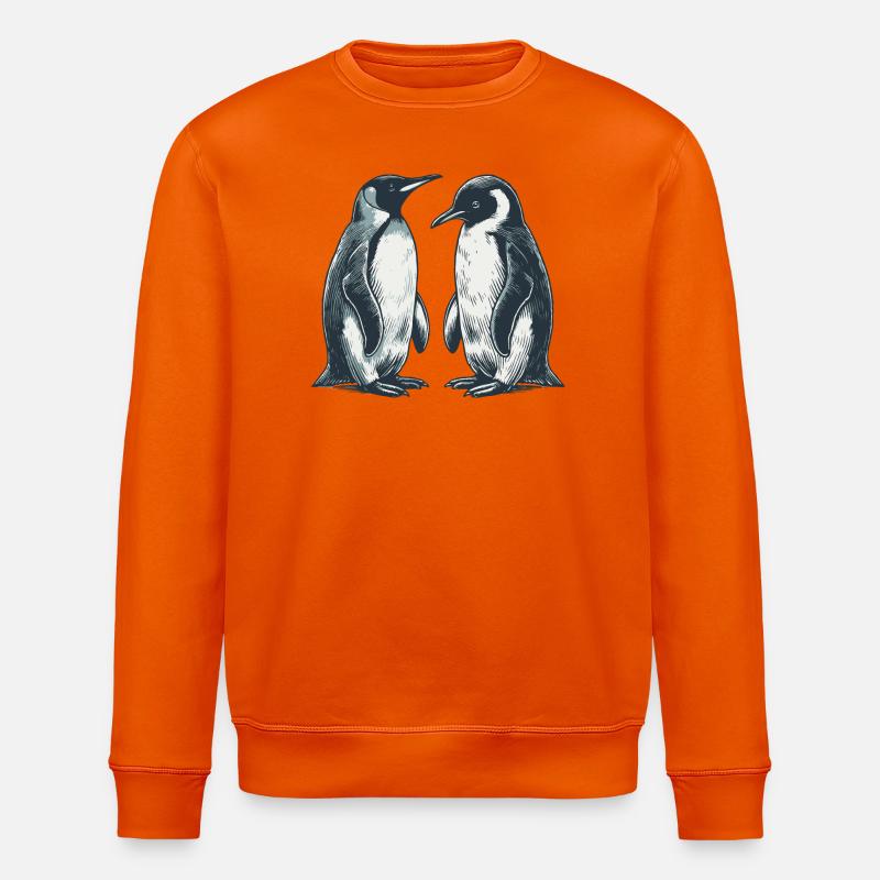 Pinguine - Stanley/Stella Unisex Bio-Sweatshirt ROLLER - Tieforange