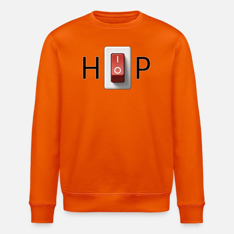Switch HIP-HOP, allumez le hip-hop ! - Sweat bio ROLLER Stanley/Stella Unisexe - orange profond
