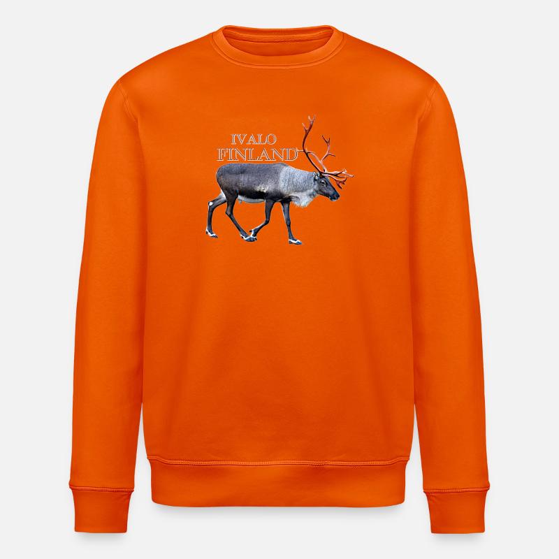 Ivalo - Stanley/Stella Unisex Bio-Sweatshirt ROLLER - Tieforange
