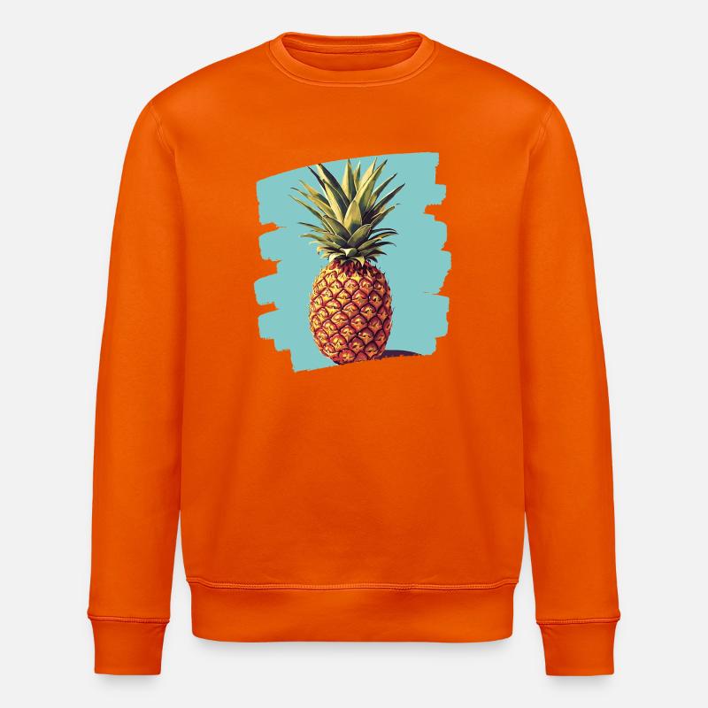 Pineapple 3 png - Stanley/Stella Unisex Bio-Sweatshirt ROLLER - Tieforange
