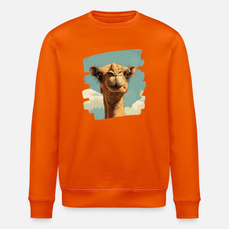 Kamel - Stanley/Stella Unisex Bio-Sweatshirt ROLLER - Tieforange
