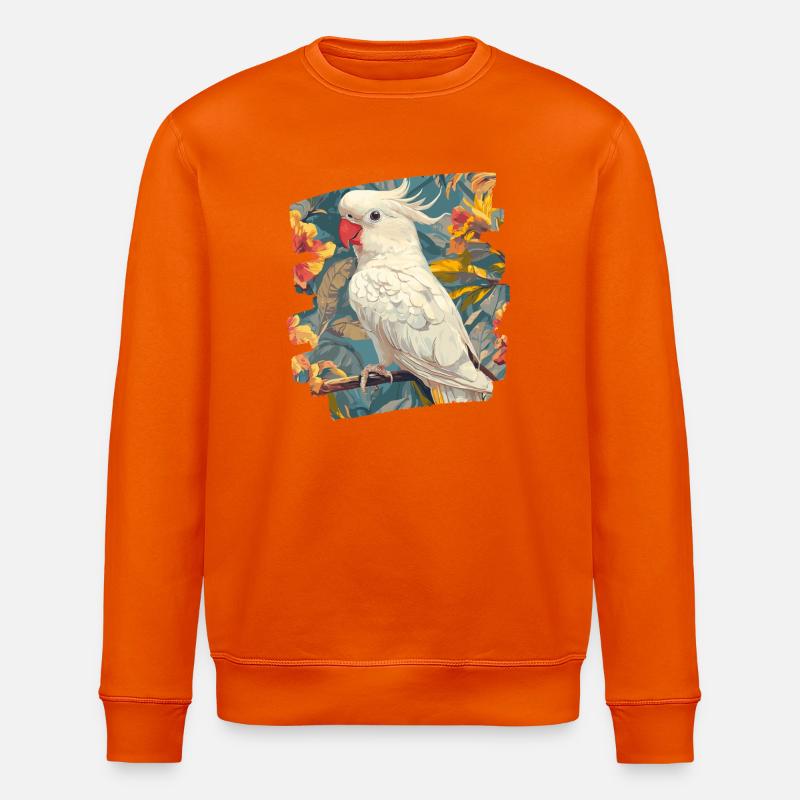 Kakadu - Stanley/Stella Unisex Bio-Sweatshirt ROLLER - Tieforange