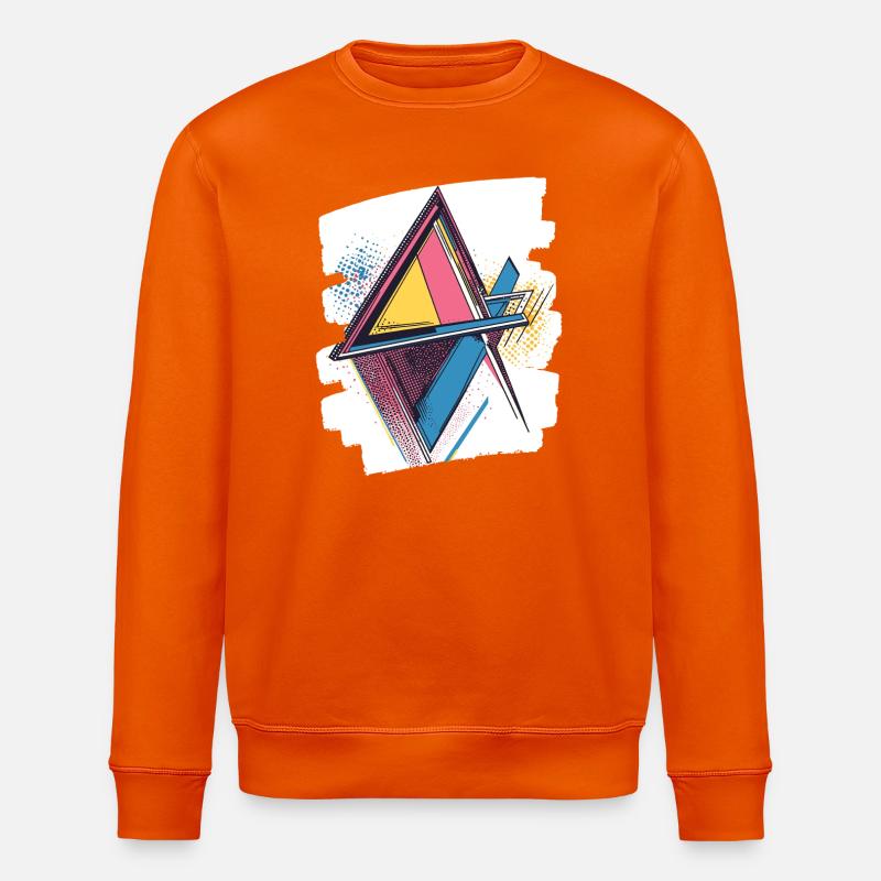 80s - Stanley/Stella Unisex Bio-Sweatshirt ROLLER - Tieforange