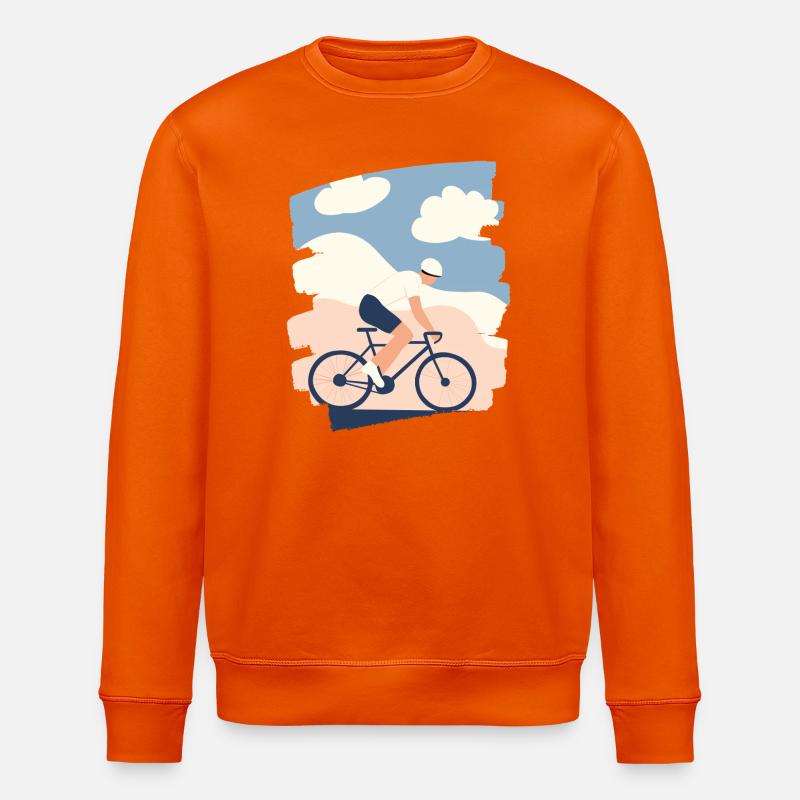 Vélo de route Vélo de route - Sweat bio ROLLER Stanley/Stella Unisexe - orange profond