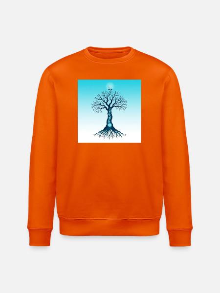Spiritual Tree - Sweat bio ROLLER Stanley/Stella Unisexe - orange profond