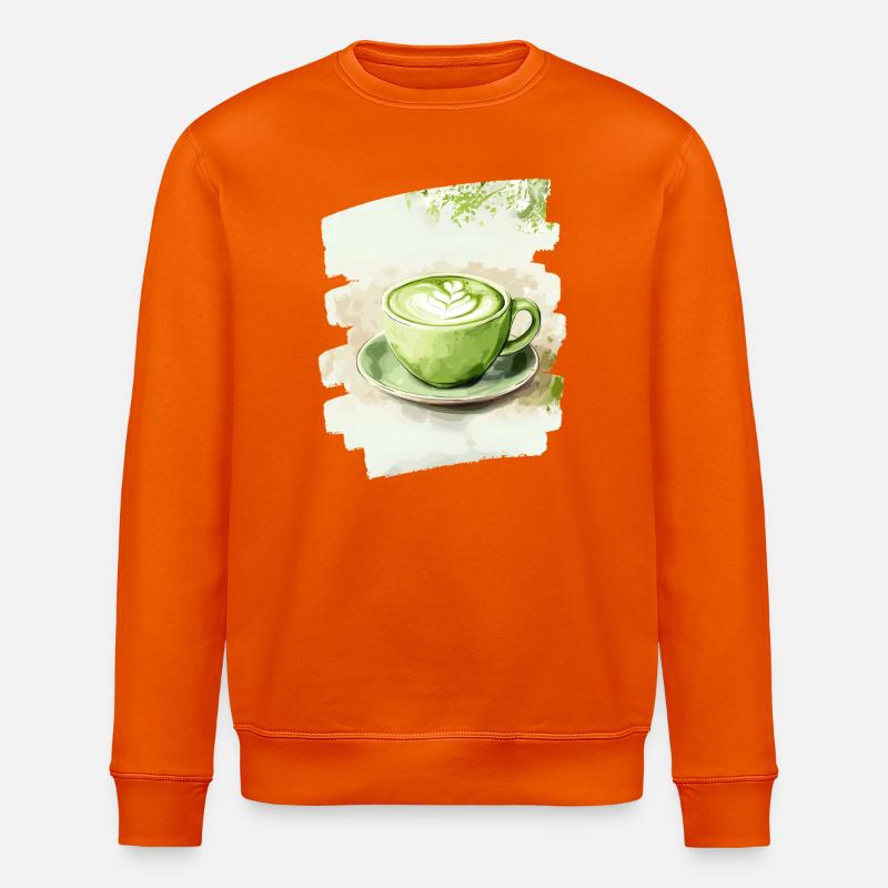 Matcha 12 - Stanley/Stella Unisex Bio-Sweatshirt ROLLER - Tieforange