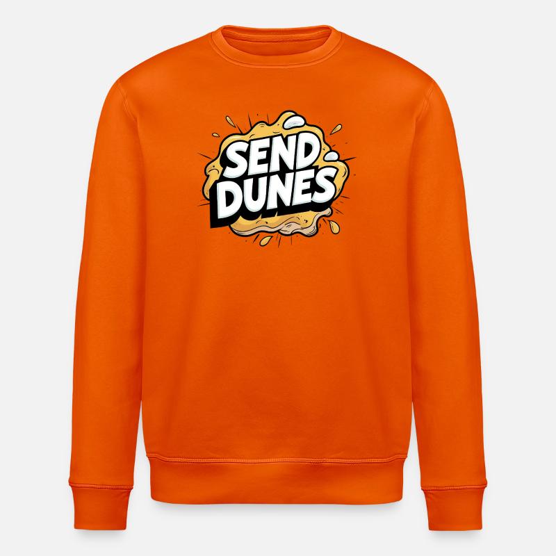 Send Dunes - Stanley/Stella Unisex Bio-Sweatshirt ROLLER - Tieforange
