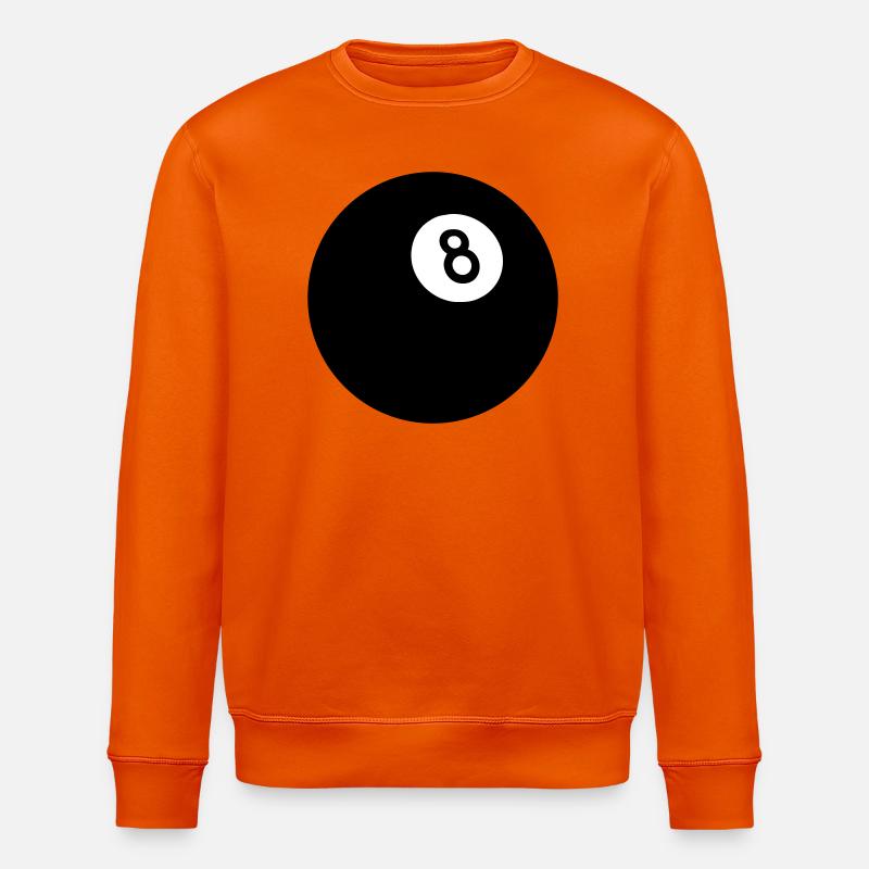 Schwarze Acht - Stanley/Stella Unisex Bio-Sweatshirt ROLLER - Tieforange