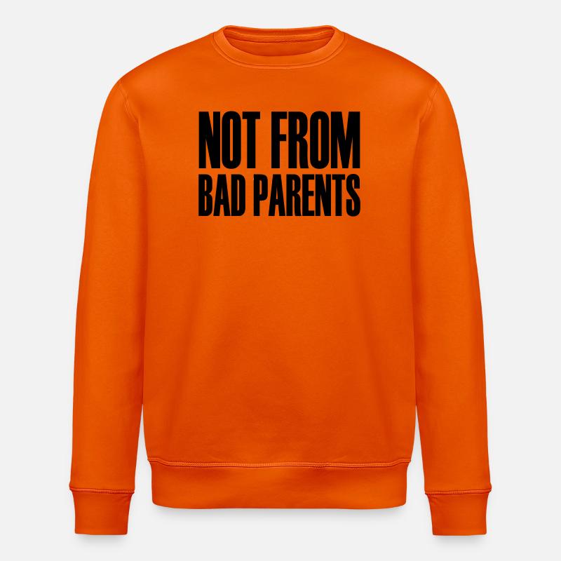 Nicht von schlechten Eltern - Stanley/Stella Unisex Bio-Sweatshirt ROLLER - Tieforange