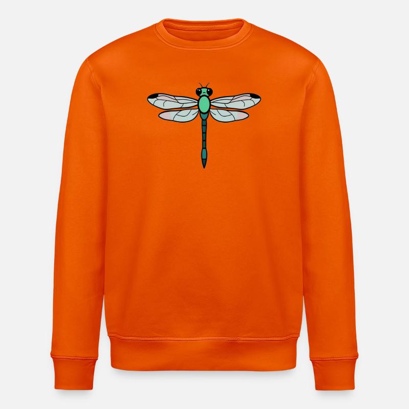 Libellule - Sweat bio ROLLER Stanley/Stella Unisexe - orange profond