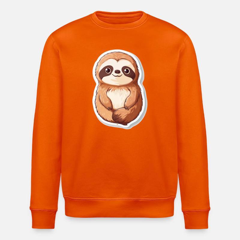Faultier - Stanley/Stella Unisex Bio-Sweatshirt ROLLER - Tieforange